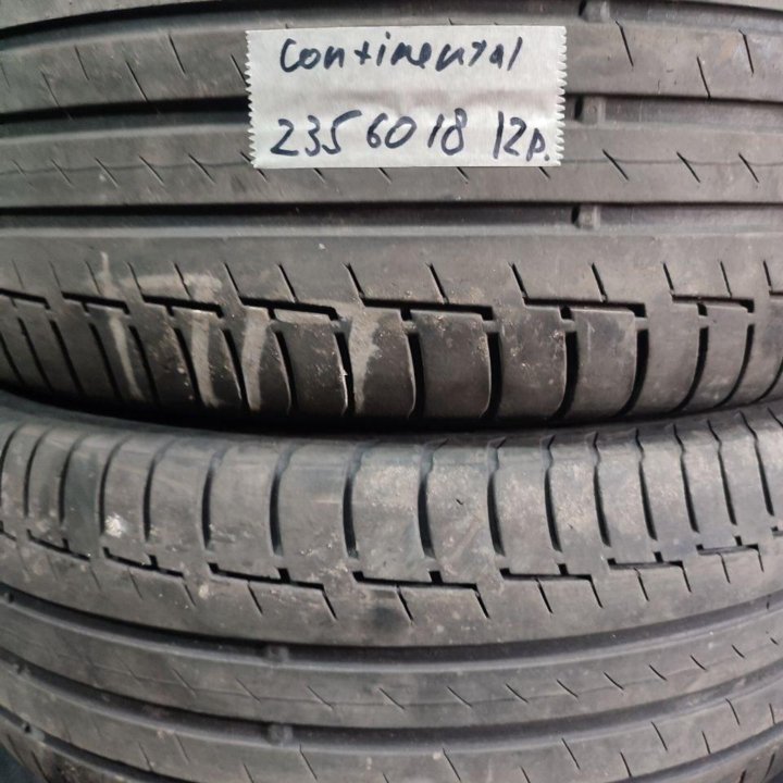 Пара Continental 235 60 R18 b/6fgjj