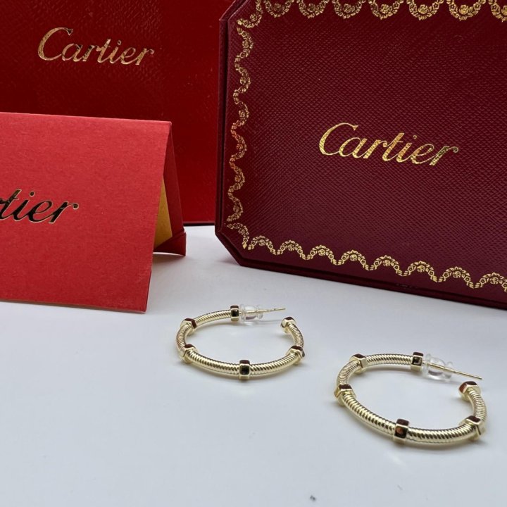 Серьги Cartier 2022