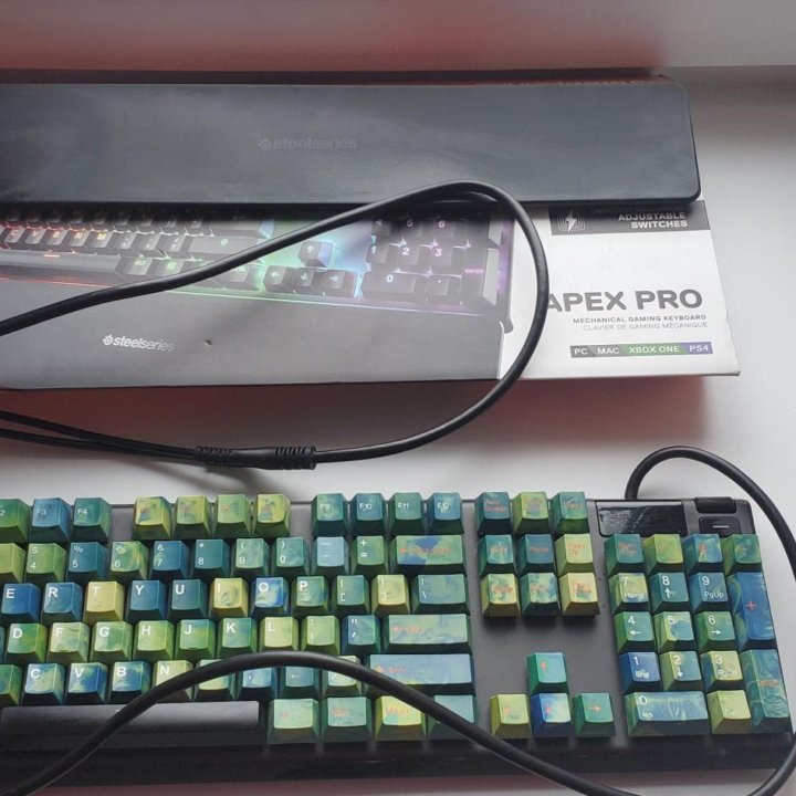 Клавиатура проводная SteelSeries APEX Pro