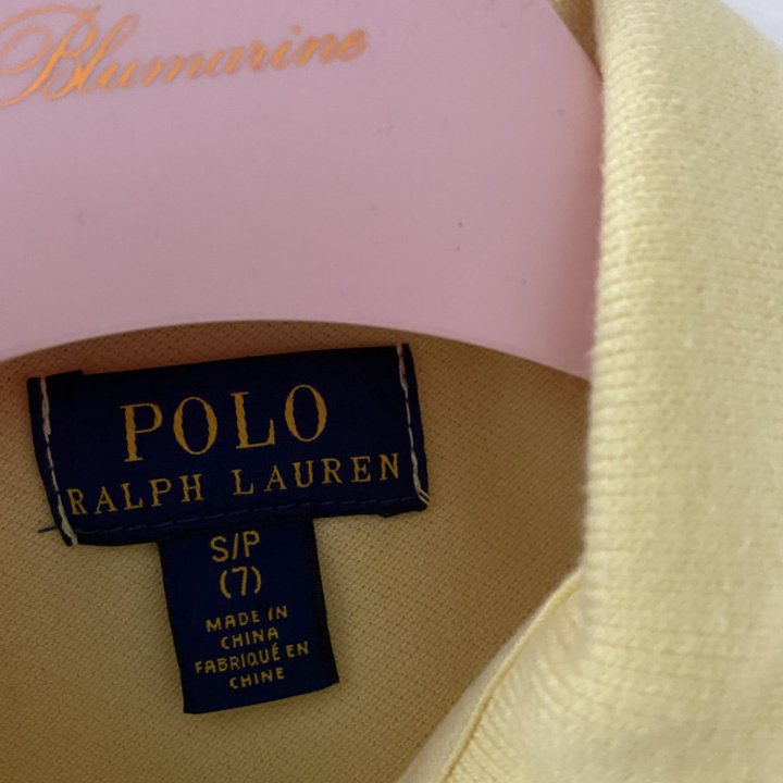 Платье-поло Polo Ralph Lauren 7/8 лет 128/134см