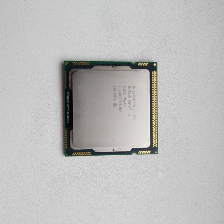 Процессор intel core i5-750