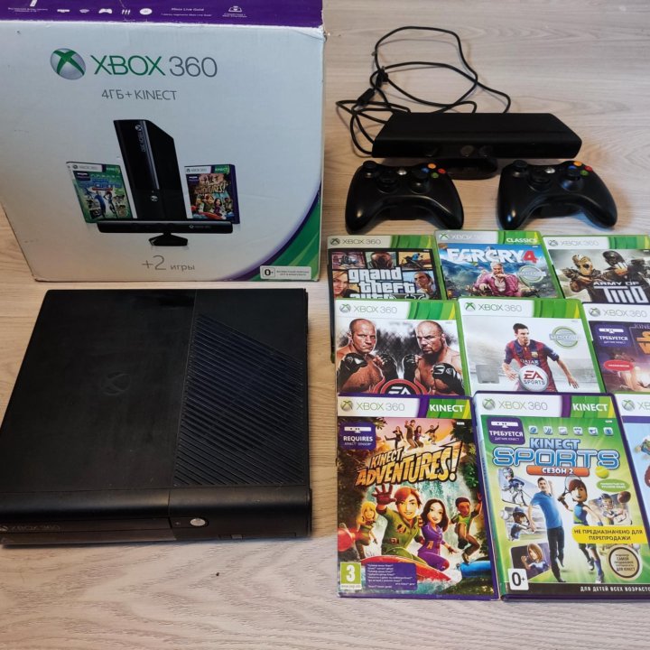 Xbox 360e 250gb +