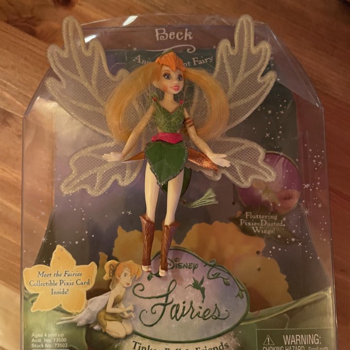 Disney Fairies Bandai Hada Фея Бэк Дисней Кукла