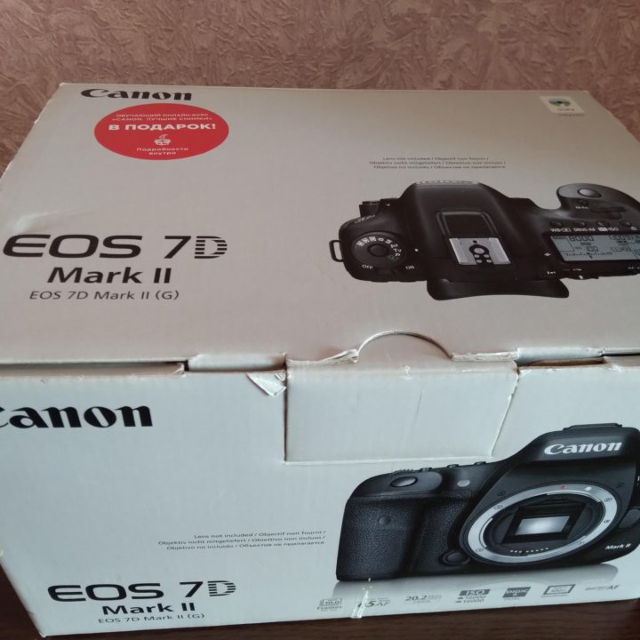 Зеркальная камера Canon EOS 7D Mark II (body)