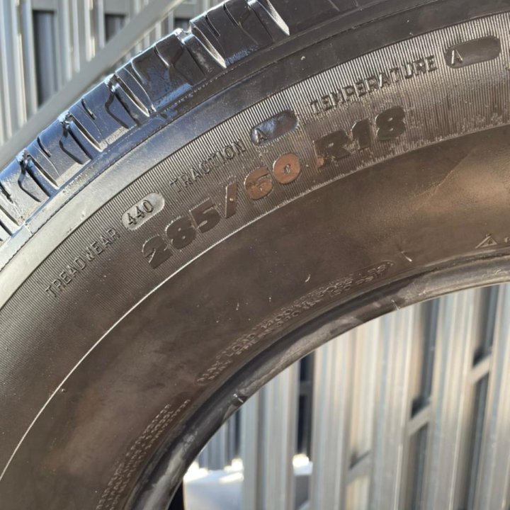 Комплект резины Michelin 285/60 R18