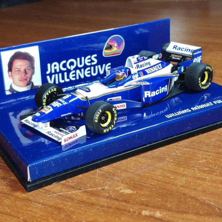 Williams Renault FW18 1996 Jacques Villeneuve 1/43