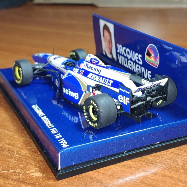 Williams Renault FW18 1996 Jacques Villeneuve 1/43