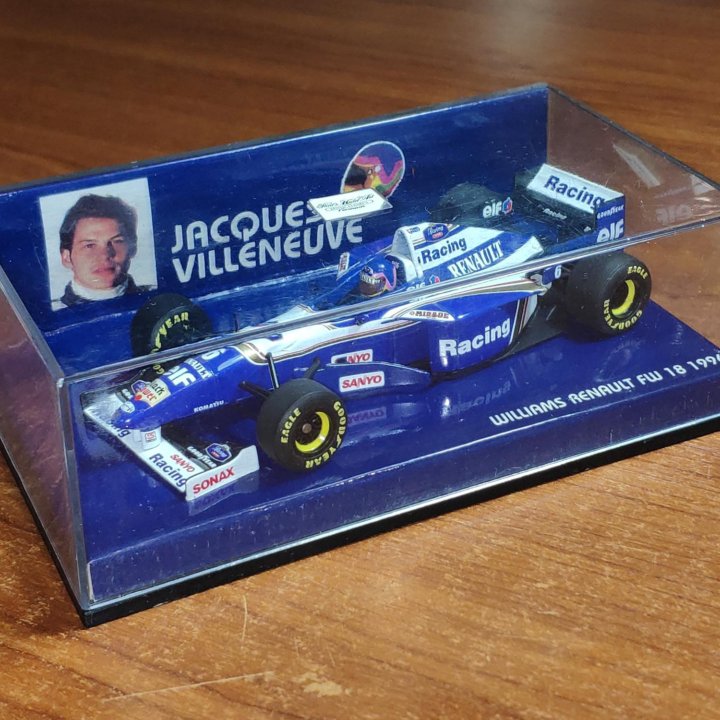 Williams Renault FW18 1996 Jacques Villeneuve 1/43