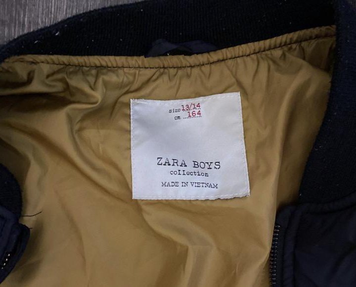 бомбер zara