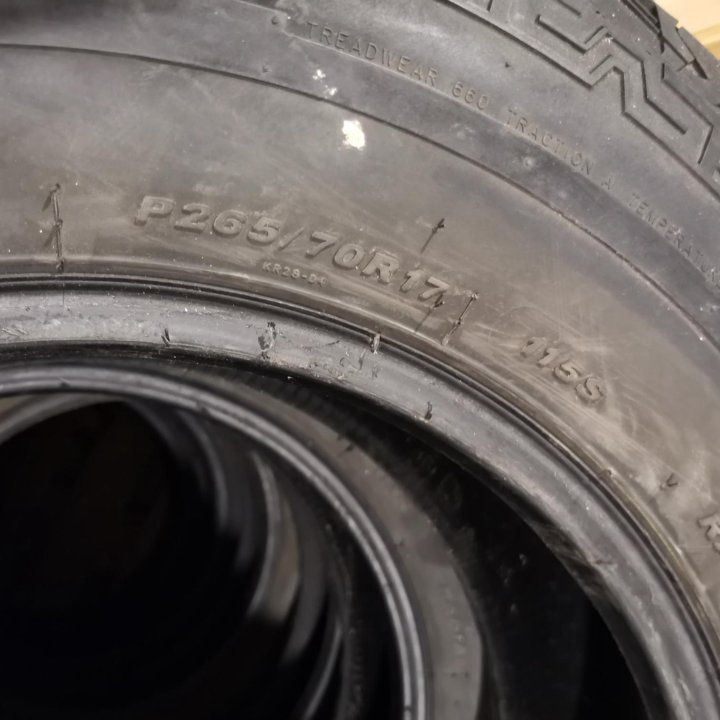 Шины 265/70R17 лето