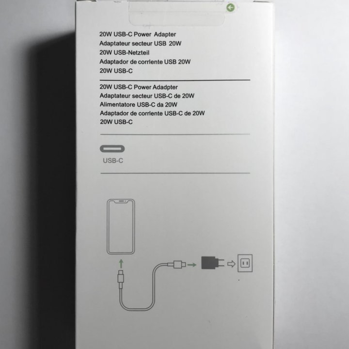 Зарядка на iPhone 20W и Кабель Type-C