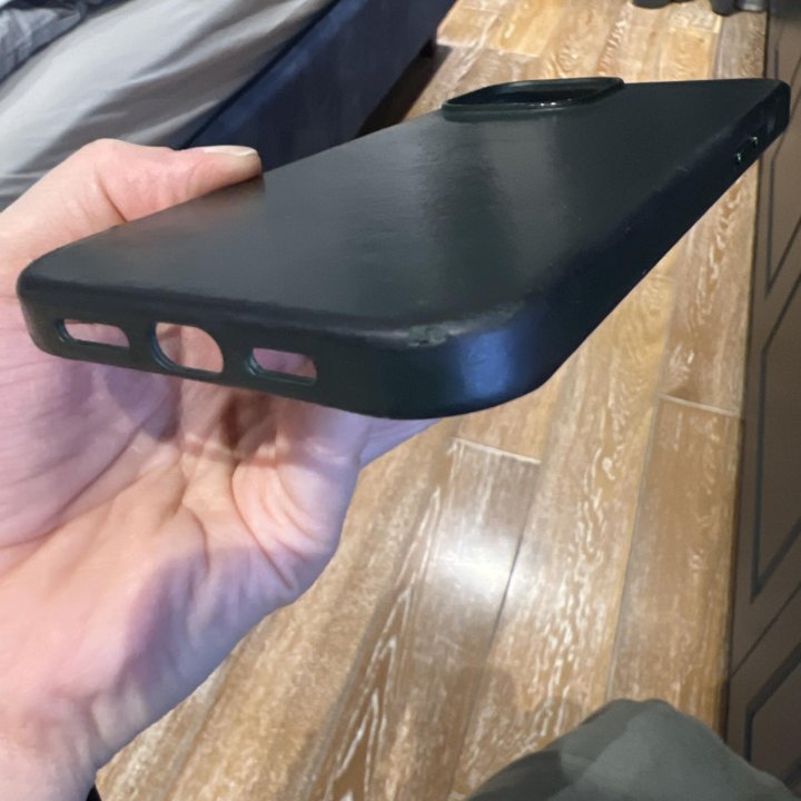 Кожаный чехол Apple для iphone 13 pro max magsafe