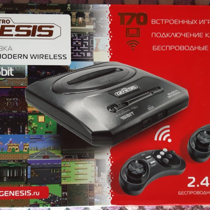 Игровая консоль Retro Genesis 170 игр