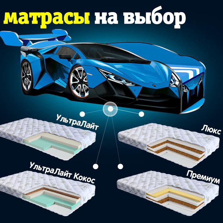 Кровать машина детская кровать для мальчика