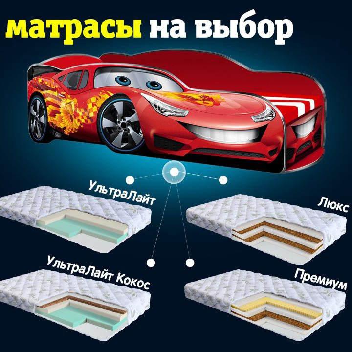 Кровать машина детская кровать для мальчика