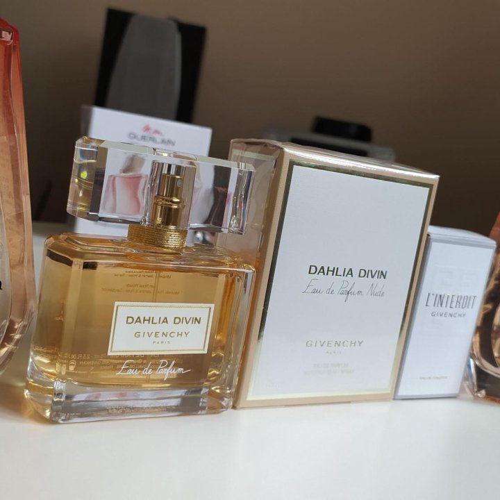 givenchy dahlia divine eau de parfum nude 75мл