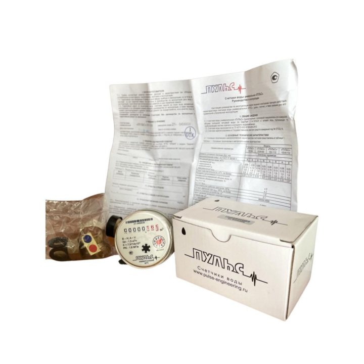 Счетчик воды Пульс 110 универсальный купить в Москве, цена 1 000 руб ...