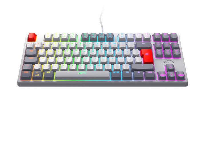 Игровая клавиатура xtrfy k4 TKL retro edition