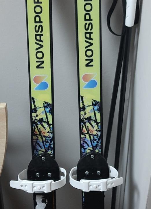 Лыжный комплект NovaSport Cosmo 120 см с универсал