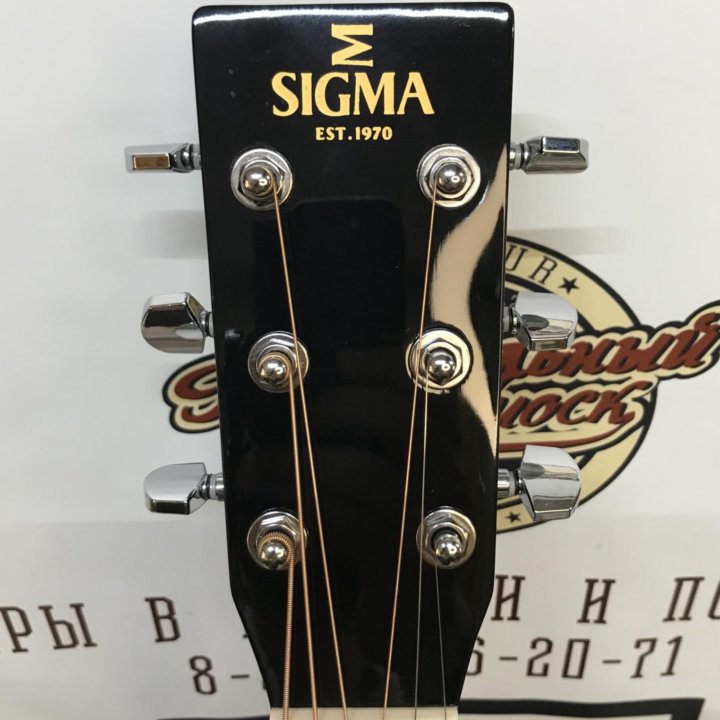 Гитара Sigma 000MC-1E-BK