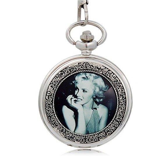 Карманные часы с изображением Мерилин Монро