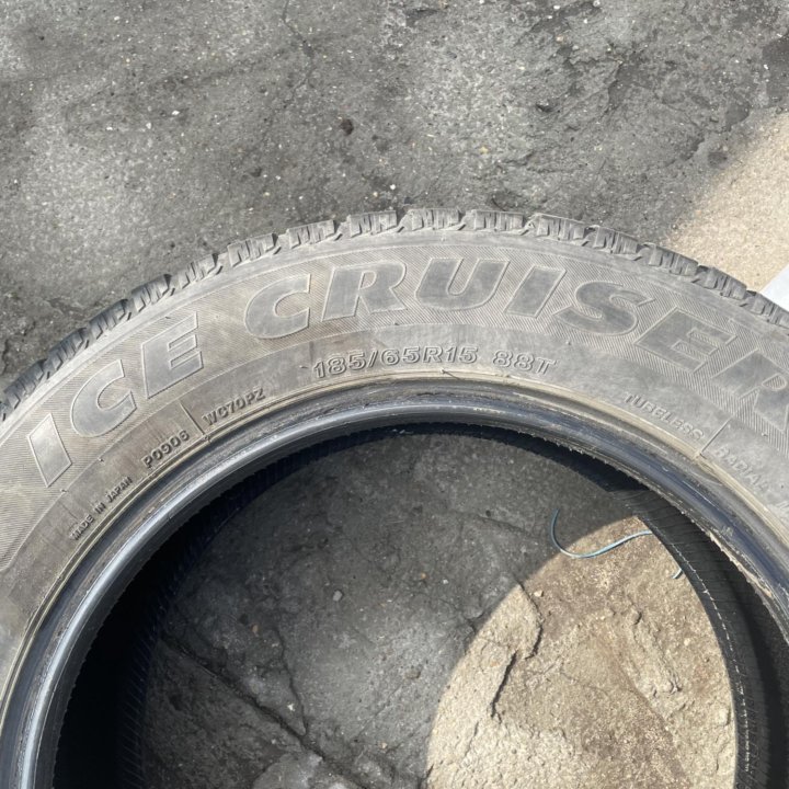 Bridgestone зимние 185/65 r15 h88