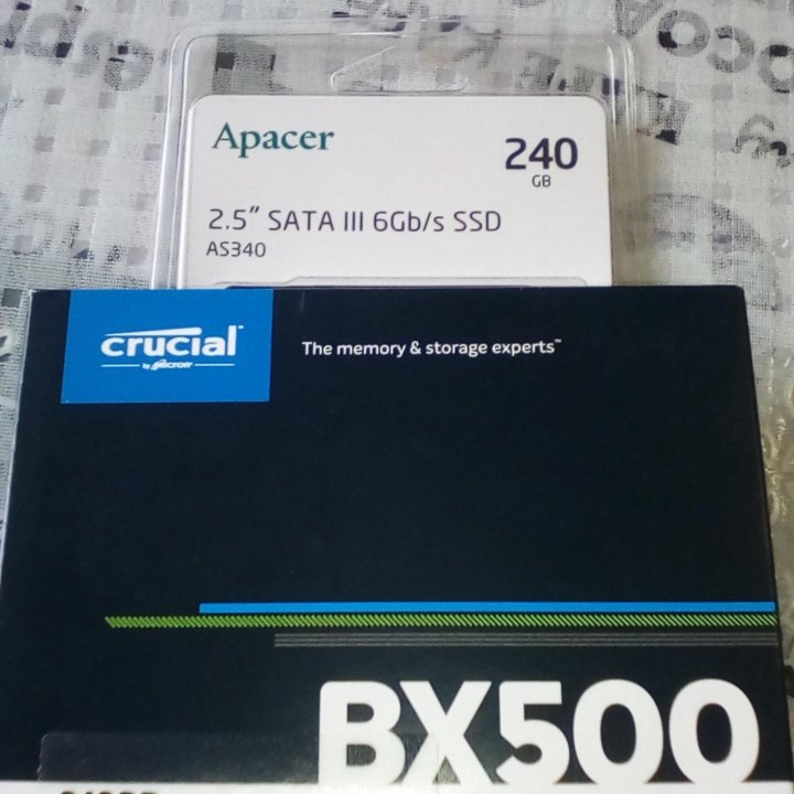 Crucial bx500 SSD 240 Gb