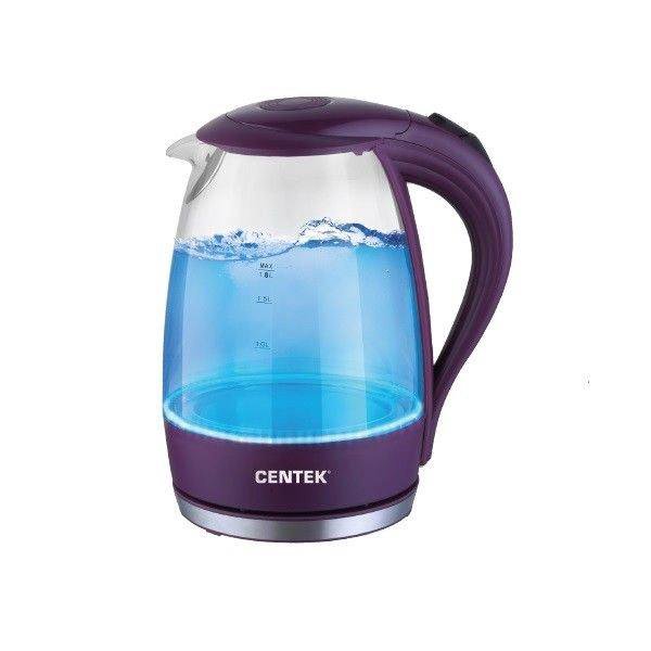 Чайник электрический Centek CT-0042 стеклянный, 1,