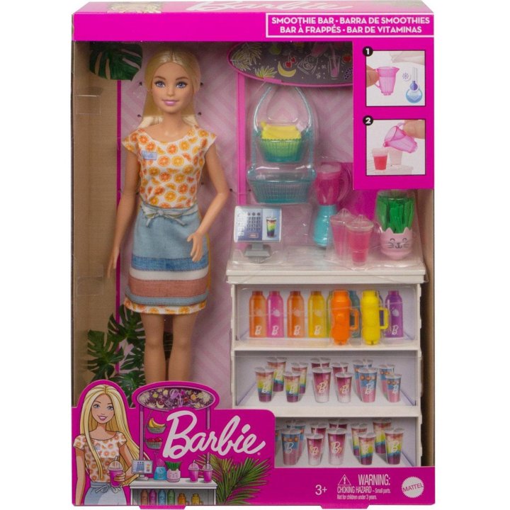 Новый Набор игровой Barbie Смузи-бар. Оригинал