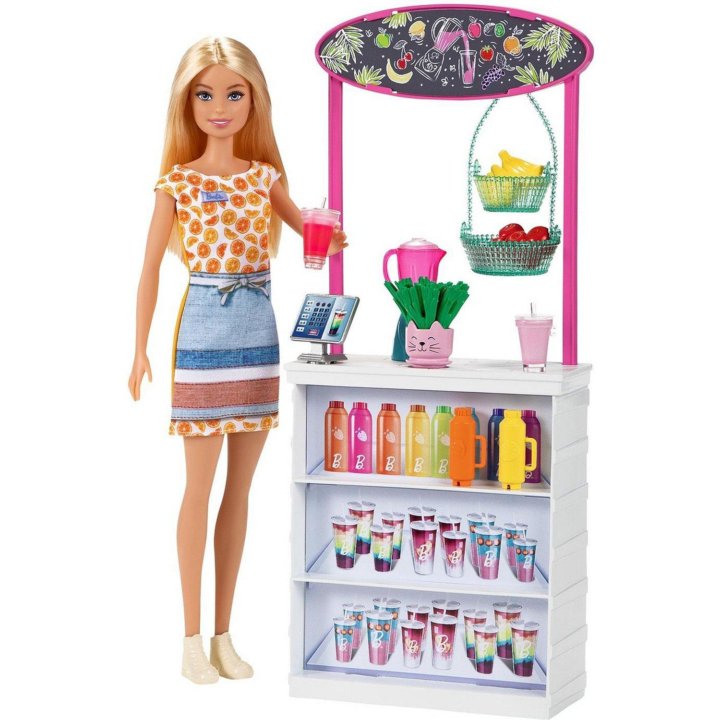 Новый Набор игровой Barbie Смузи-бар. Оригинал