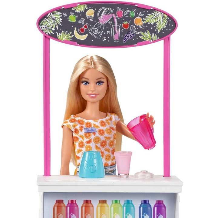 Новый Набор игровой Barbie Смузи-бар. Оригинал