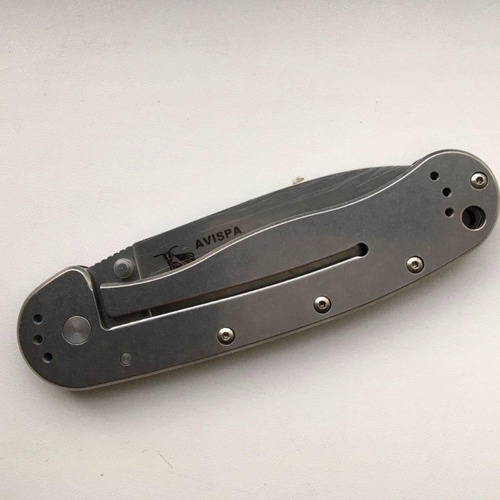 Нож ESEE Avispa Black Handle D-2