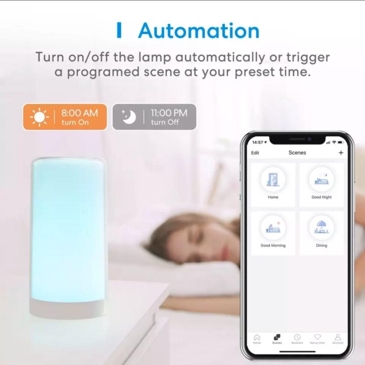 Умный светильник Meross Smart WiFi Ambient Light