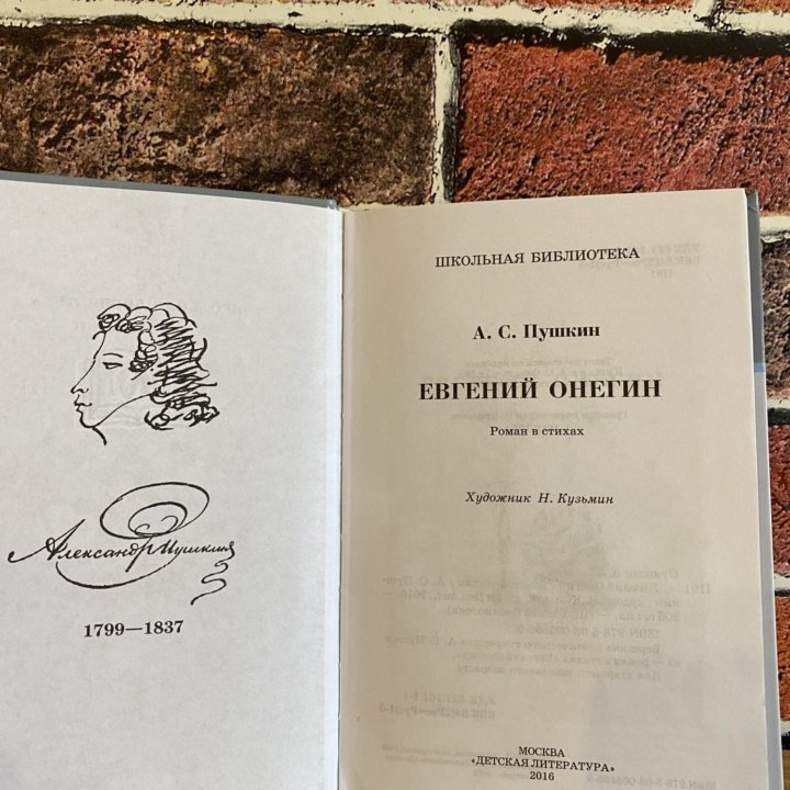 Книга Евгений Онегин