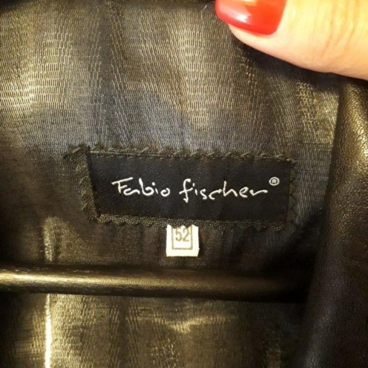 Кожаная куртка Fabio Fischer