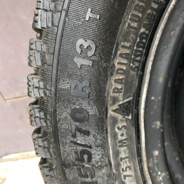 колесо на Daewo matiz 155/70 r13 Continental