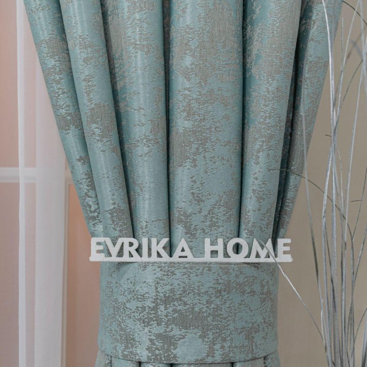 Шторы Зарина (бирюза) Evrika Home