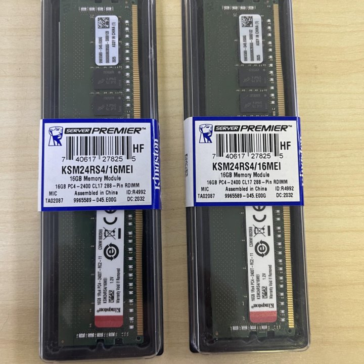 Серверная память DDR4 16GB ksm24rs4/16mei