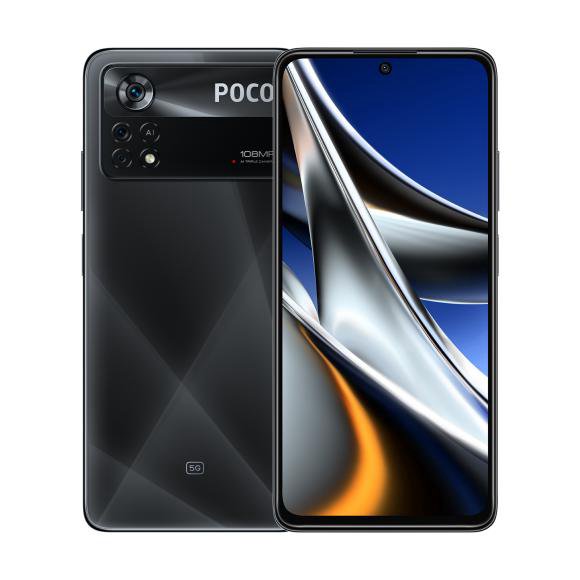Смартфон XiaoMi Poco X4 Pro 5G 6/128Gb Laser Black (Черный) EAC