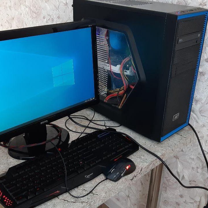 Игровой рабочий пк i7-7700, 1060 6gb, 32gb 2133mhz