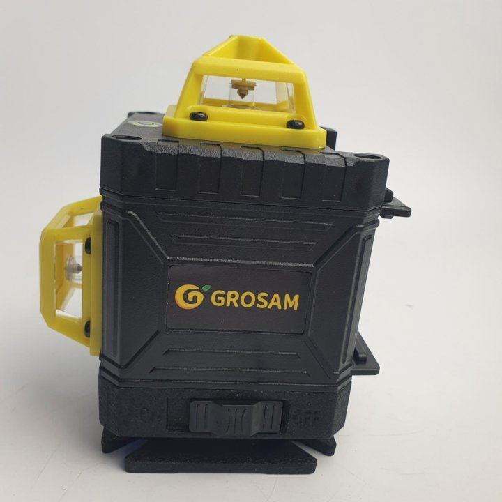 Лазерный уровень Grosam 4D куб кейс, з/у, 1 АКБ