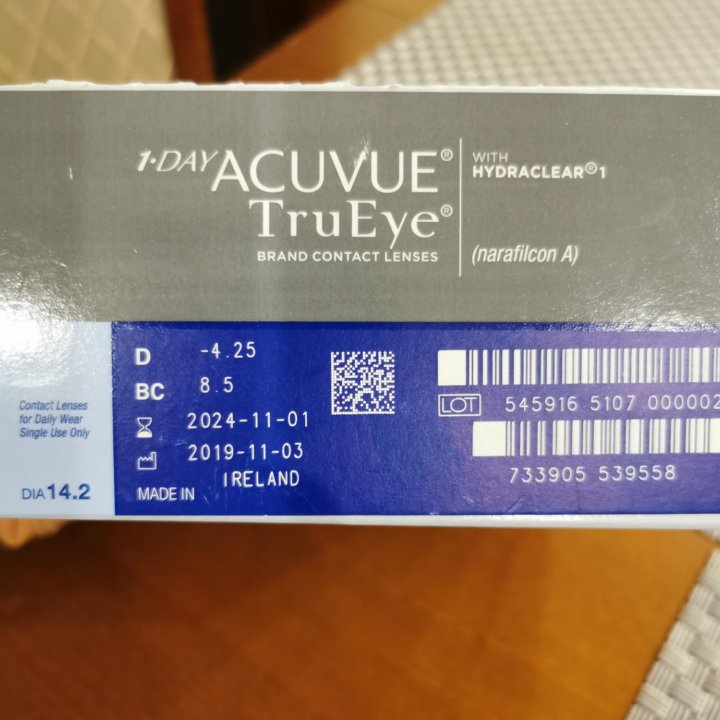 Линзы acuvue trueye