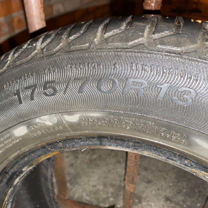 Goodyear 175/70/13 лето 2 шт.