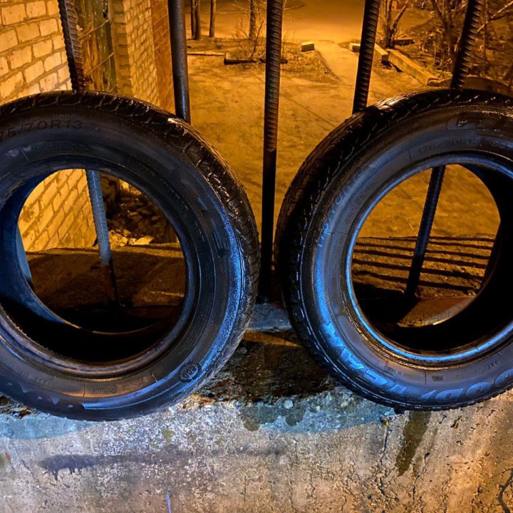 Goodyear 175/70/13 лето 2 шт.