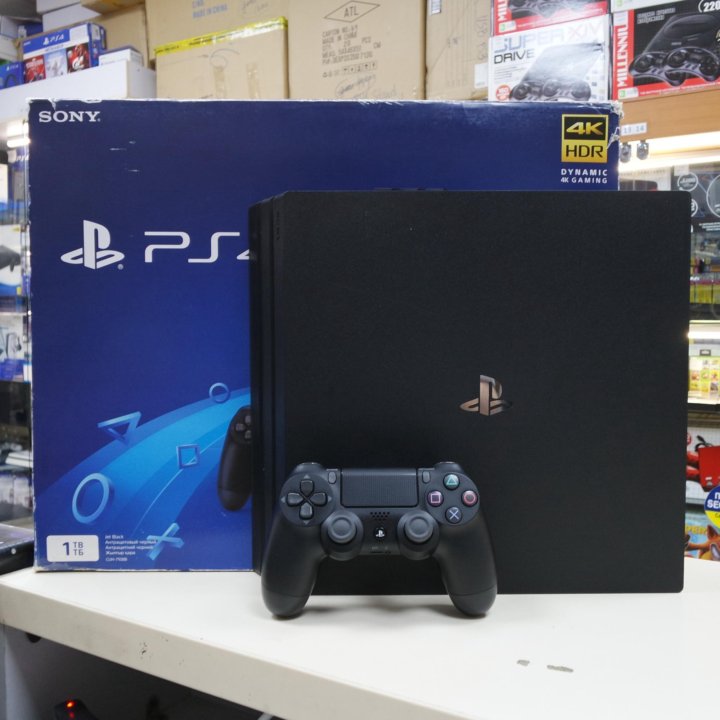 PS4 Pro 1 TB + Игра. Гарантия! Приставки'н