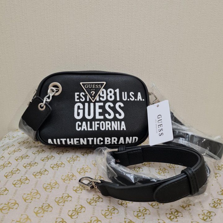 Сумка Guess crossbody mini black