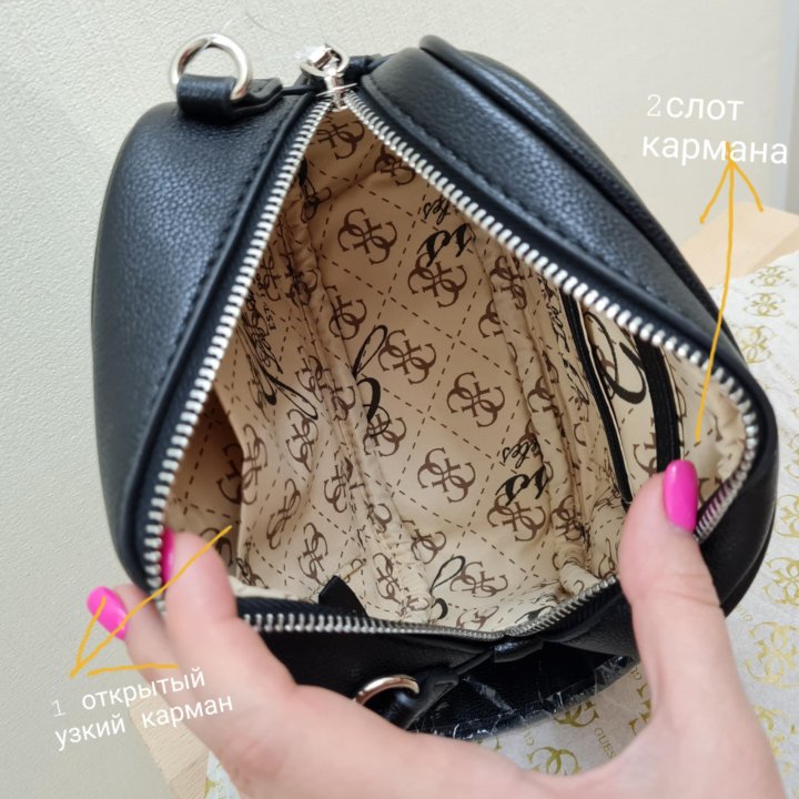 Сумка Guess crossbody mini black