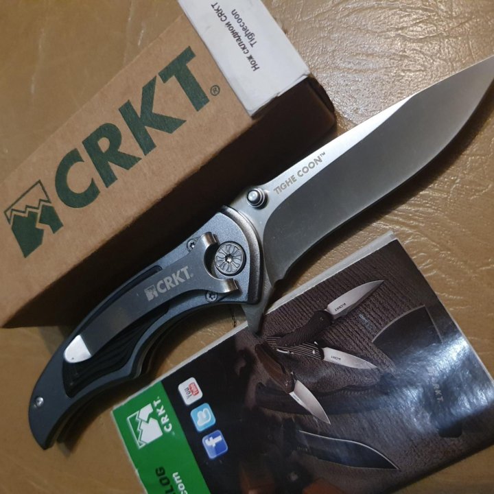 Нож CRKT Tighecoon by Brian Tighe Новый