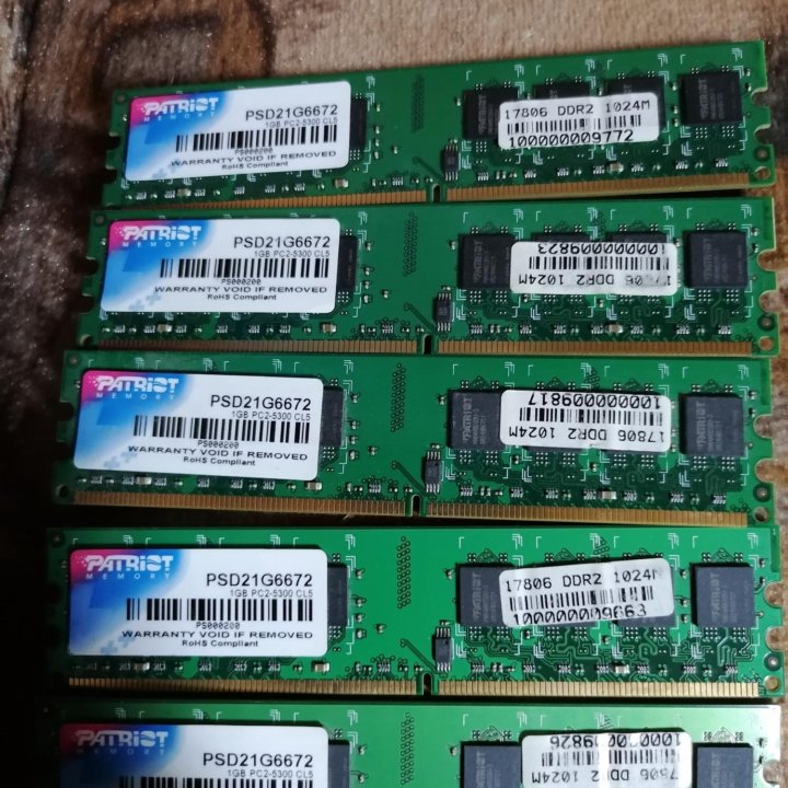 Оперативная память ddr2 1gb