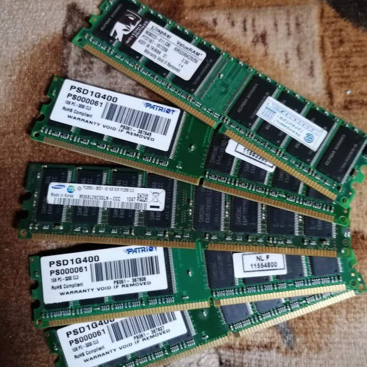 Оперативная память ddr2 1gb